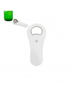 DESTAPADOR W/IMAN DE BOTELLA BLANCO SILVETTE